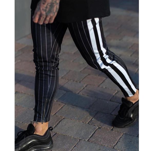 fashion 2019 men casual stripe long trousers slim fit tracksuit sport gym skinny stripe jogging joggers sweat pants trousers11393866, Black
fashion 2019 men casual stripe long trousers slim fit tracksuit sport gym skinny stripe jogging joggers sweat pants trousers11393866, Black