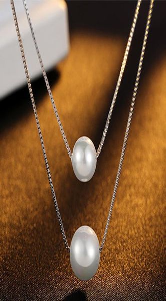 fashionable jewelry double layer freshwater pearls charm bead necklace white big akoya pearl pendant necklace women birthday gift 4687809, Silver
fashionable jewelry double layer freshwater pearls charm bead necklace white big akoya pearl pendant necklace women birthday gift 4687809, Silver