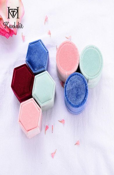 kuololit 5pclot velvet hexagon ring boxes for women handmade jewelry boxes for wedding engagement bridal gift pink green box t2006875829, Black;white
kuololit 5pclot velvet hexagon ring boxes for women handmade jewelry boxes for wedding engagement bridal gift pink green box t2006875829, Black;white