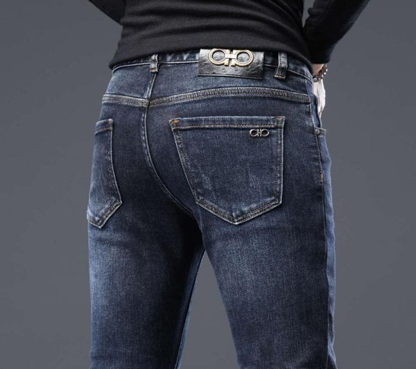 autumn men039s jeans trousers cotton straight elastic italy ferraga brand busin pants classic winter denim male2020053, Blue
autumn men039s jeans trousers cotton straight elastic italy ferraga brand busin pants classic winter denim male2020053, Blue