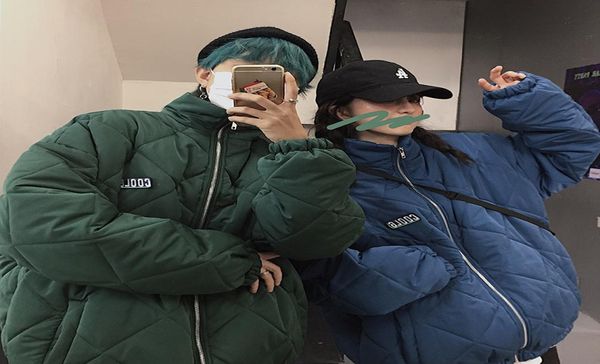 winter koreanstyle ins street retro diamond lattice bf loose standcollar jacket cotton padded jacket mens and womens9596965, Black;brown
winter koreanstyle ins street retro diamond lattice bf loose standcollar jacket cotton padded jacket mens and womens9596965, Black;brown