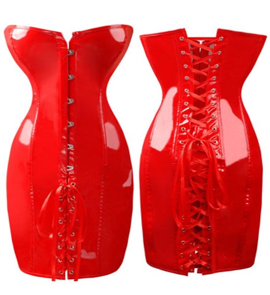 wholered corset dress latex waist cincher steampunk dress gothic bustier corselet corpete waist training corsets4111093, Black;white
wholered corset dress latex waist cincher steampunk dress gothic bustier corselet corpete waist training corsets4111093, Black;white