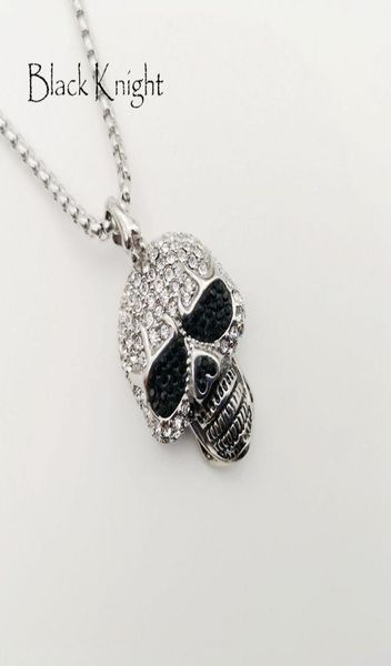 black knight full rhinestones bling bling skull pendant neckalce silver color stainless steel skull punk necklace blkn07803493960
black knight full rhinestones bling bling skull pendant neckalce silver color stainless steel skull punk necklace blkn07803493960