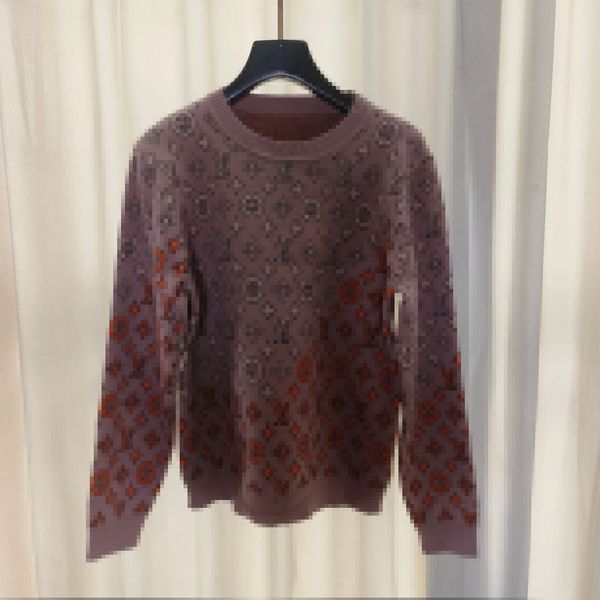 2023 blue/brown letter print women's pullover brand same style women's sweaters dh047, White;black
2023 blue/brown letter print women's pullover brand same style women's sweaters dh047, White;black