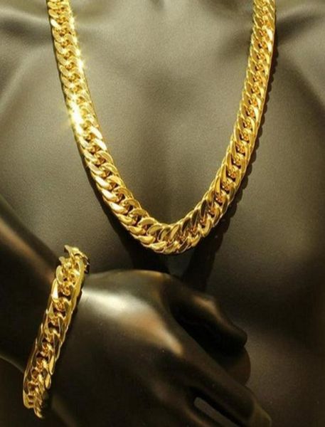 mens thick tight link 24k yellow gold filled finish miami cuban link chain and bracelet set 10cm wide 24 inches9 inches p019621465, Silver
mens thick tight link 24k yellow gold filled finish miami cuban link chain and bracelet set 10cm wide 24 inches9 inches p019621465, Silver