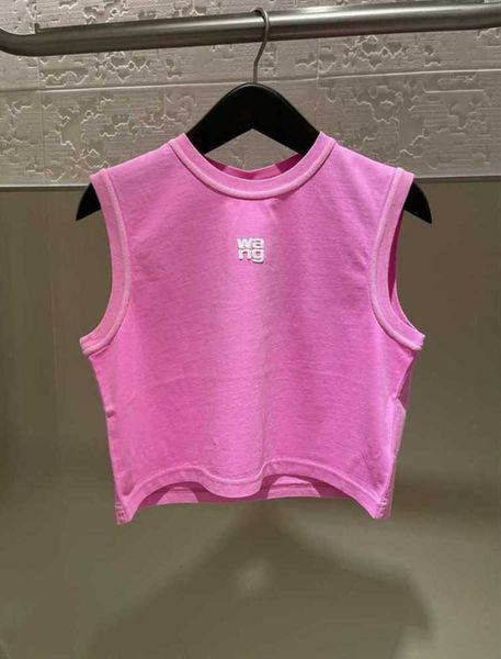 men's t-shirts aw king 2023 spring new college style designer wang open umbilical sleeveless tank with slim fit pullover t-shirt womens, White
men's t-shirts aw king 2023 spring new college style designer wang open umbilical sleeveless tank with slim fit pullover t-shirt womens, White