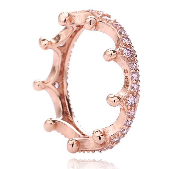 authentic 925 sterling silver ring rose enchanted crown with crystal rings for women wedding party gift fine europe delicate jewel4612223, Slivery;golden
authentic 925 sterling silver ring rose enchanted crown with crystal rings for women wedding party gift fine europe delicate jewel4612223, Slivery;golden