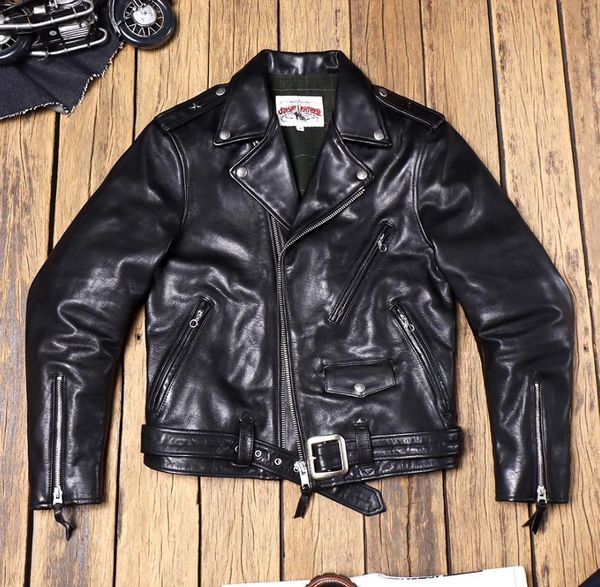 men's leather faux classic moto rider genuine leather coat613 style vintage pakistani cowhide jacketcool brand slim fit cloth 230831, Black
men's leather faux classic moto rider genuine leather coat613 style vintage pakistani cowhide jacketcool brand slim fit cloth 230831, Black