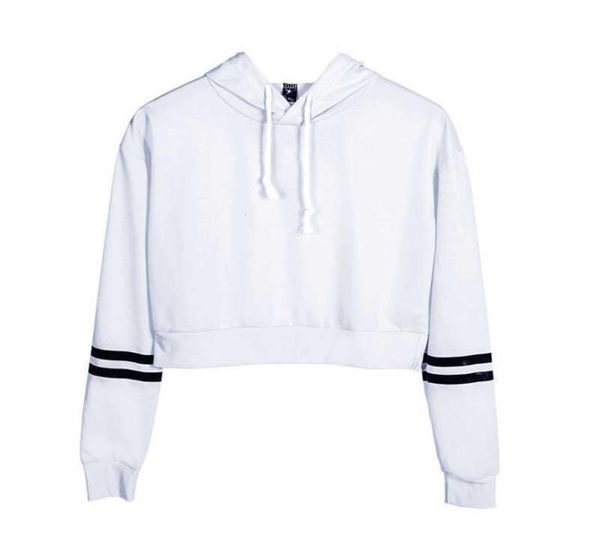 women fashion patchwork long sleeve hoodie homens crop blouse black striped hooded short sweater2137057
women fashion patchwork long sleeve hoodie homens crop blouse black striped hooded short sweater2137057