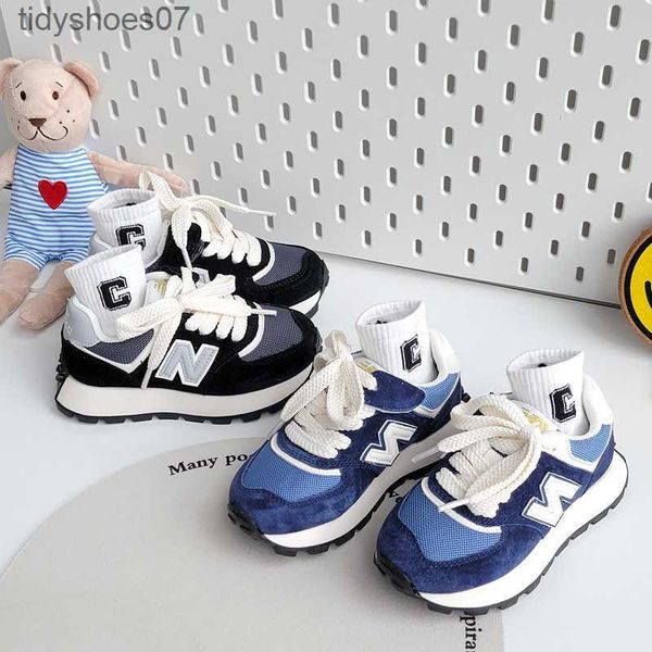 children's shoes 2023 autumn nb574 trendy shoes men and women's leather breathable mesh sports shoes kids casual shoes, Black
children's shoes 2023 autumn nb574 trendy shoes men and women's leather breathable mesh sports shoes kids casual shoes, Black
