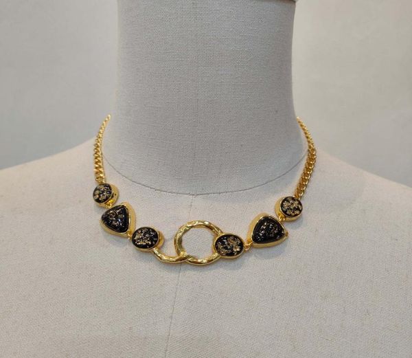 2023 luxury quality charm pendant necklace with black color in 18k gold plated drop earring have box stamp ps7516a8380262, Silver
2023 luxury quality charm pendant necklace with black color in 18k gold plated drop earring have box stamp ps7516a8380262, Silver