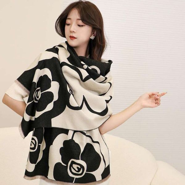shawl woman wrap style high end dual use warm scarf wintertime cloak cape, Blue;gray
shawl woman wrap style high end dual use warm scarf wintertime cloak cape, Blue;gray