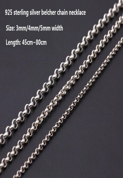 personalized 925 sterling silver jewelry antique silver american handmade designer belcher chain necklace with lobster clasp no p9649483
personalized 925 sterling silver jewelry antique silver american handmade designer belcher chain necklace with lobster clasp no p9649483