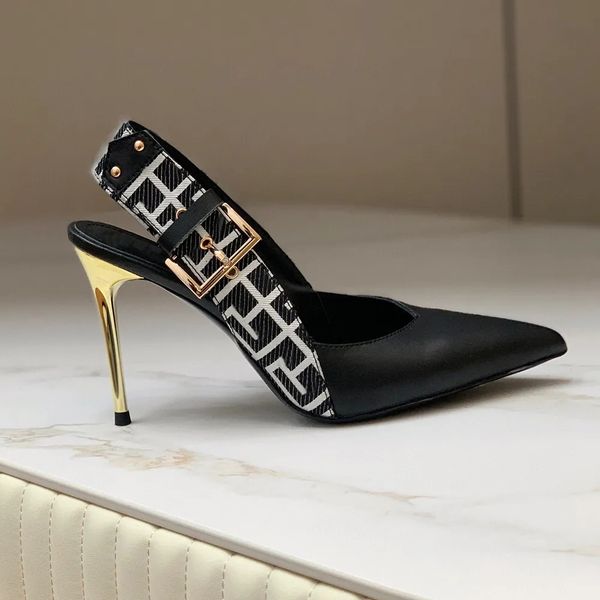 new jacquard-knit slingback pumps stiletto heels pointed toe sandals women's luxury designer dress shoe party factory footwear with box, Black
new jacquard-knit slingback pumps stiletto heels pointed toe sandals women's luxury designer dress shoe party factory footwear with box, Black