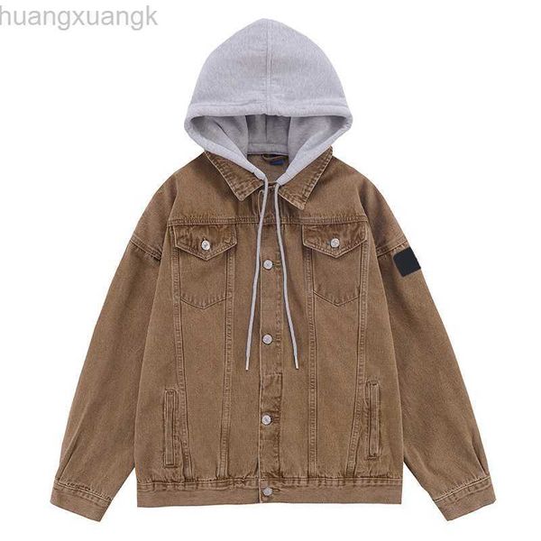 2023 casual denim coat male spring and autumn hooded high street trend handsome loose fashion fake two tooling stone jacket, Black
2023 casual denim coat male spring and autumn hooded high street trend handsome loose fashion fake two tooling stone jacket, Black