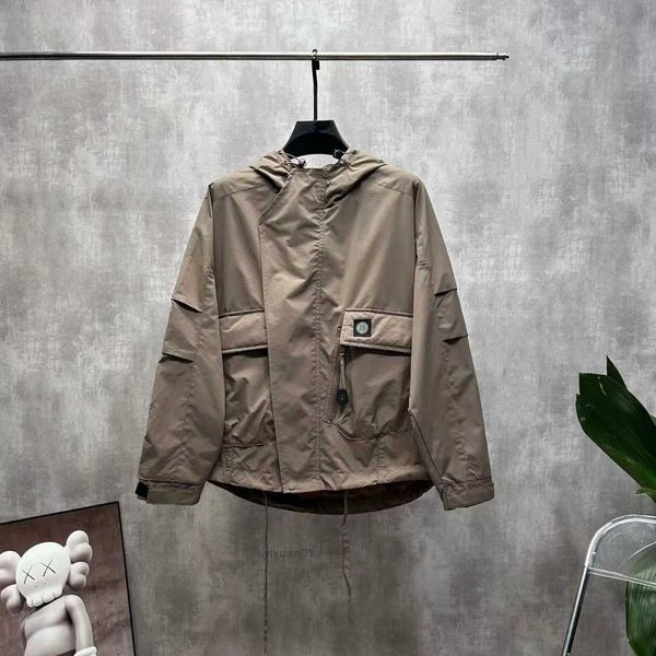 outerwear designer badges zipper shirt jacket loose style island spring autumn mens oxford breathable portable high street stones clothing j, Black;brown
outerwear designer badges zipper shirt jacket loose style island spring autumn mens oxford breathable portable high street stones clothing j, Black;brown
