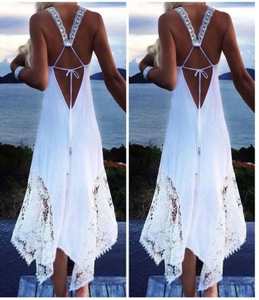 gaoke women lace patchwork sleeveless backless dress summer strapless laceup beach dress beachwear women lace vestidos1456488, Black;gray
gaoke women lace patchwork sleeveless backless dress summer strapless laceup beach dress beachwear women lace vestidos1456488, Black;gray