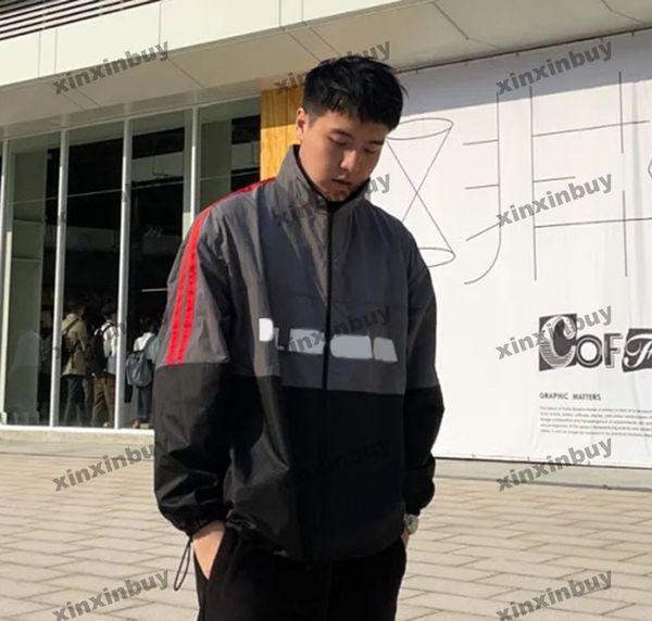 xinxinbuy men designer coat jacket windbreaker three color panelled letter print long sleeve women gray black khaki green red xs-3xl, Black;brown
xinxinbuy men designer coat jacket windbreaker three color panelled letter print long sleeve women gray black khaki green red xs-3xl, Black;brown