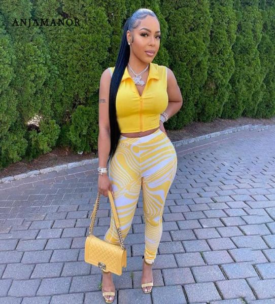 women039s two piece pants anjamanor zip up crop pants sets fashion printed leggings womens two peice sets club outfits4011982, White
women039s two piece pants anjamanor zip up crop pants sets fashion printed leggings womens two peice sets club outfits4011982, White