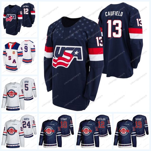 usa team custom biosteel all-american jersey 5 ryan ufko 9 blake biondi 10 ethan straky 12 alex gaffney 13 cole caufield 21 mike eruzione 24, Black;red
usa team custom biosteel all-american jersey 5 ryan ufko 9 blake biondi 10 ethan straky 12 alex gaffney 13 cole caufield 21 mike eruzione 24, Black;red
