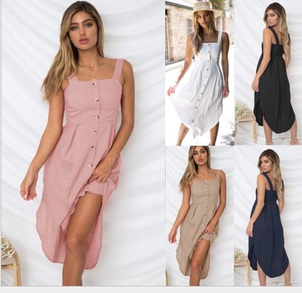 womens holiday strappy button dress ladies casual summer beach midi sun dress plus size five colors sell6474588, Black;gray
womens holiday strappy button dress ladies casual summer beach midi sun dress plus size five colors sell6474588, Black;gray