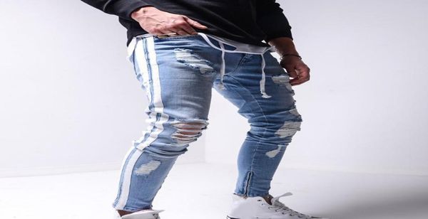 men stretchy ripped jeans skinny biker zipper slim fit jeans destroyed hole taped denim scratched jean7808011, Blue
men stretchy ripped jeans skinny biker zipper slim fit jeans destroyed hole taped denim scratched jean7808011, Blue