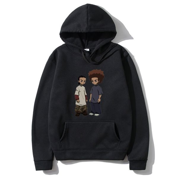 men's hoodies sweatshirts the boondocks huey and riley print hoodie man fashion harajuku cotton oversized men women personality hip hop, Black
men's hoodies sweatshirts the boondocks huey and riley print hoodie man fashion harajuku cotton oversized men women personality hip hop, Black