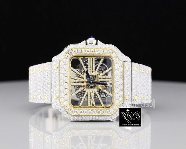 j89r mechanical high end brand custom moissanite watch luxury original hand set iced out diamond hip hop bust down watchwuq5, Silver
j89r mechanical high end brand custom moissanite watch luxury original hand set iced out diamond hip hop bust down watchwuq5, Silver