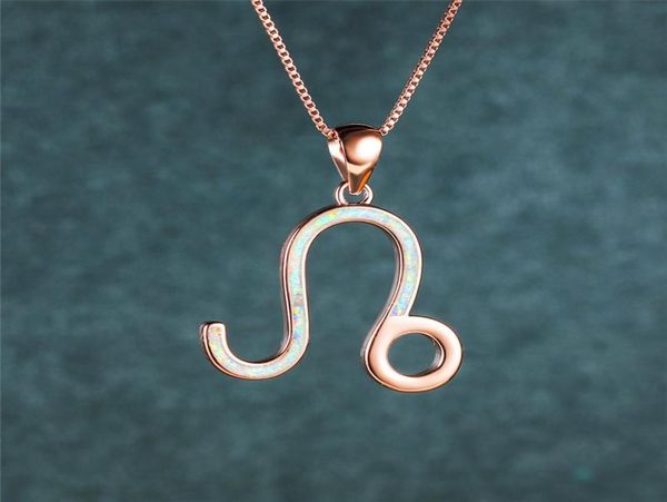 pendant necklaces cute female constellation leo necklace blue opal stone wedding rose gold silver color chain for women7334607
pendant necklaces cute female constellation leo necklace blue opal stone wedding rose gold silver color chain for women7334607