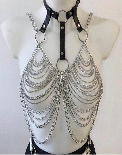 bras leather bra harness rave sliver body chain crop costumes musical festival singer dancer stage outfits gear5040587, Red;black
bras leather bra harness rave sliver body chain crop costumes musical festival singer dancer stage outfits gear5040587, Red;black