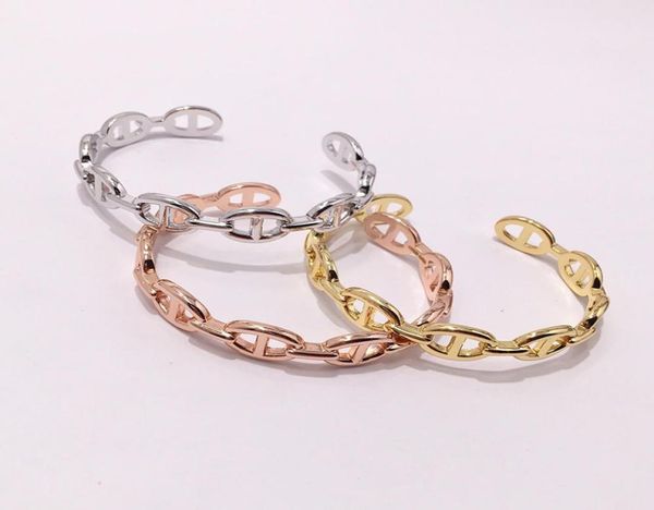 famous brand pure 925 sterling silver jewelry open size hollow pig nose bracelets for women men retro cuff bracelets b3901332, Black
famous brand pure 925 sterling silver jewelry open size hollow pig nose bracelets for women men retro cuff bracelets b3901332, Black