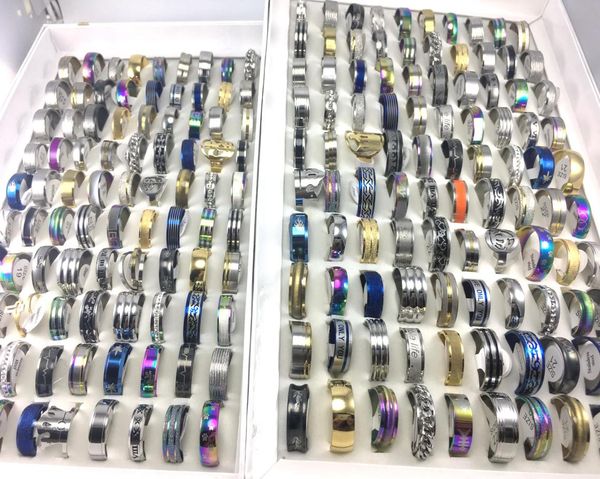 50pcs mix styles men039s women039s fashion stainless steel jewelry rings gifts whole1876833, Silver
50pcs mix styles men039s women039s fashion stainless steel jewelry rings gifts whole1876833, Silver