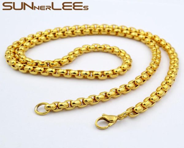fashion jewelry 3mm 5mm 7mm gold color stainless steel necklace box beads style link chain for mens womens sc17 n9198311, Silver
fashion jewelry 3mm 5mm 7mm gold color stainless steel necklace box beads style link chain for mens womens sc17 n9198311, Silver