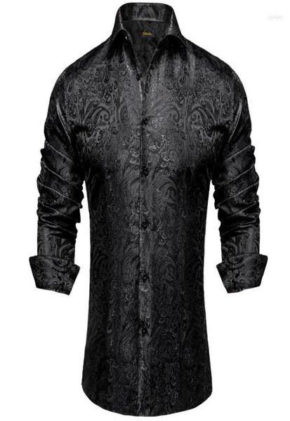 men039s dress shirts men39s long sleeve black paisley silk casual tuxedo social shirt luxury designer men clothing1813689, White;black
men039s dress shirts men39s long sleeve black paisley silk casual tuxedo social shirt luxury designer men clothing1813689, White;black