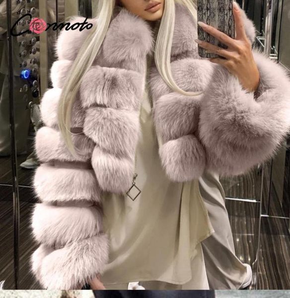 conmoto fashionable loose women039s plush fur coat thickened warm high waist jacket high street style coats woman winter 2020 n5338039, Black
conmoto fashionable loose women039s plush fur coat thickened warm high waist jacket high street style coats woman winter 2020 n5338039, Black