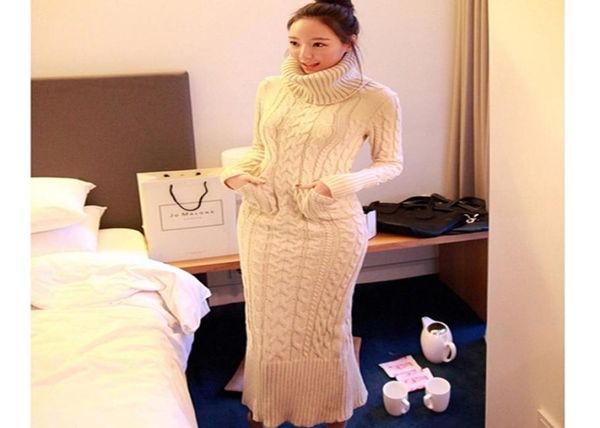 autumn winter womens clothing knitting sweater dress fashion long section women high collar long sleeve fz79569947605, White;black
autumn winter womens clothing knitting sweater dress fashion long section women high collar long sleeve fz79569947605, White;black