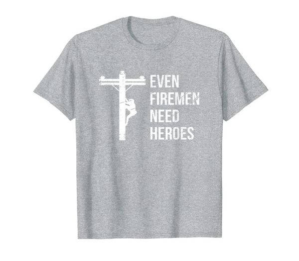 even firemen need heroes lineworker powerline technician tshirt3175240, White;black
even firemen need heroes lineworker powerline technician tshirt3175240, White;black
