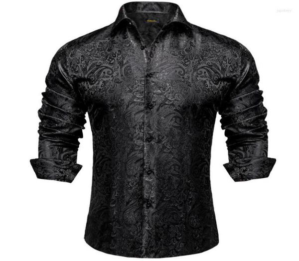 men039s dress shirts men39s long sleeve black paisley silk casual tuxedo social shirt luxury designer men clothing9586518, White;black
men039s dress shirts men39s long sleeve black paisley silk casual tuxedo social shirt luxury designer men clothing9586518, White;black