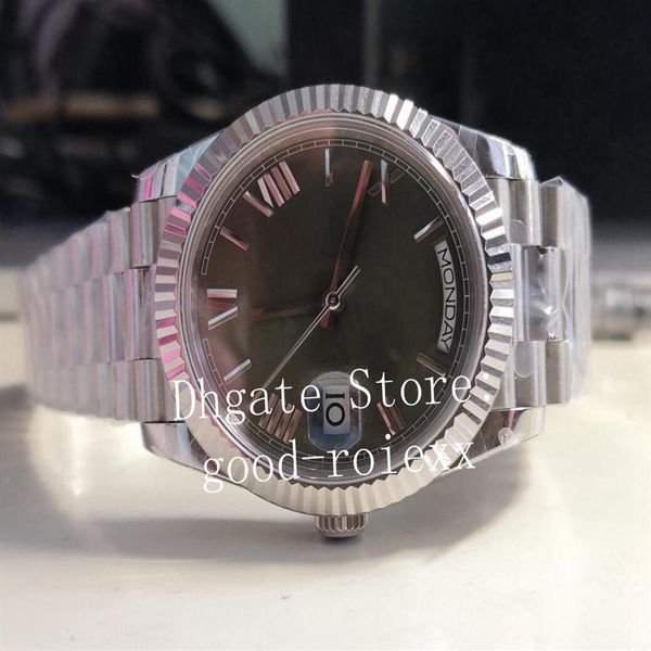 19 style watches for men green blue bp automatic 2813 mechanical steel men's watch time day date crystal bpf wristwatches flu309m, Slivery;brown
19 style watches for men green blue bp automatic 2813 mechanical steel men's watch time day date crystal bpf wristwatches flu309m, Slivery;brown