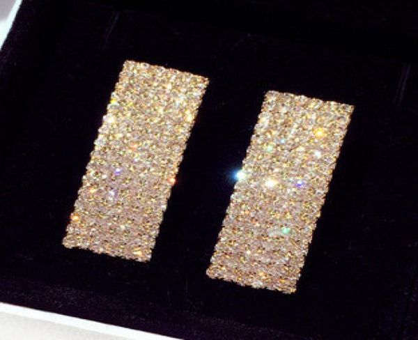 super glittering new trendy fashion luxury designer full diamonds rhinstone geometry square stud earrings for woman girls gold sil8567179, Golden;silver
super glittering new trendy fashion luxury designer full diamonds rhinstone geometry square stud earrings for woman girls gold sil8567179, Golden;silver