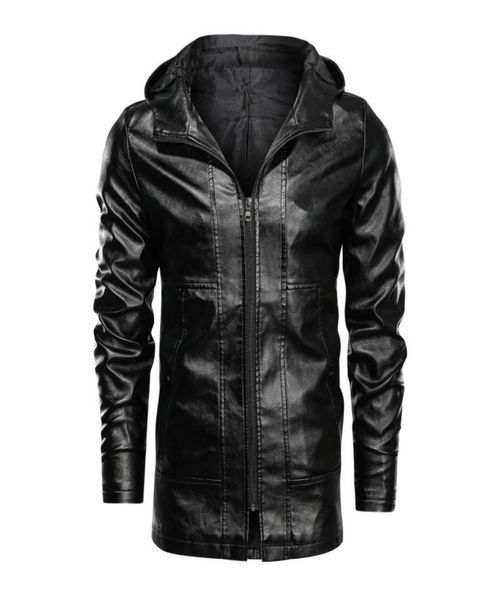men hooded pu jacket overcoat large size 3xl4xl hoodies casual outwear motorcycle clothing 2020 spring male faux leather coat9448081, Black
men hooded pu jacket overcoat large size 3xl4xl hoodies casual outwear motorcycle clothing 2020 spring male faux leather coat9448081, Black