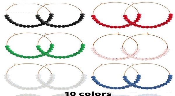 2020 new trendy handmade glass beaded drop dangle earrings round gold alloy hoop earrings fashion jewelry gift for women7802687, Silver
2020 new trendy handmade glass beaded drop dangle earrings round gold alloy hoop earrings fashion jewelry gift for women7802687, Silver