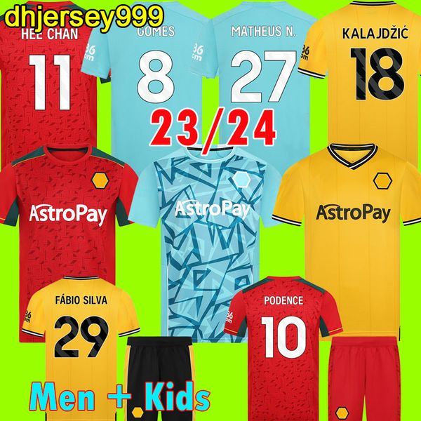 new 2023 2024 retro 2010 sarabia wolves soccer jerseys raul matheus neto neves traore wanderers podence wolverhampton football shirts t men, Black;yellow
new 2023 2024 retro 2010 sarabia wolves soccer jerseys raul matheus neto neves traore wanderers podence wolverhampton football shirts t men, Black;yellow