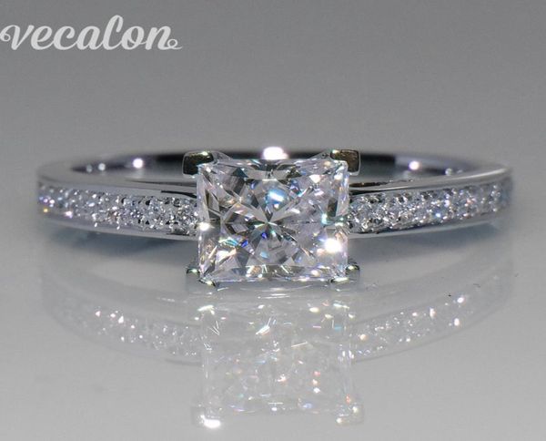 vecalon simple jewelry ring princess cut 1ct simulated diamond cz 925 sterling silver engagement wedding band ring for women1972594, Slivery;golden
vecalon simple jewelry ring princess cut 1ct simulated diamond cz 925 sterling silver engagement wedding band ring for women1972594, Slivery;golden