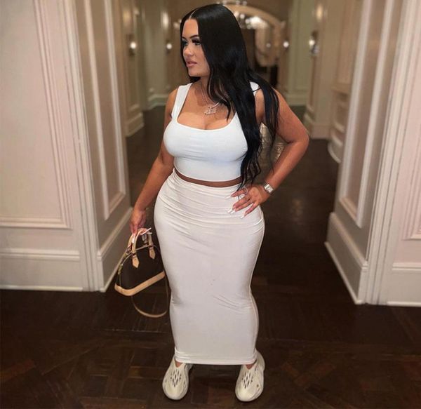 unicolor tank and maxi skirt two piece dress set bodycon baddie clothes sleeveless summer square collar coord outfits7318194, White
unicolor tank and maxi skirt two piece dress set bodycon baddie clothes sleeveless summer square collar coord outfits7318194, White