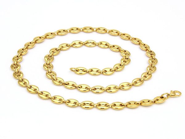 men039s hip hop 316l stainless steel coffee bean chain pig nose chain button necklace new5501725, Silver
men039s hip hop 316l stainless steel coffee bean chain pig nose chain button necklace new5501725, Silver