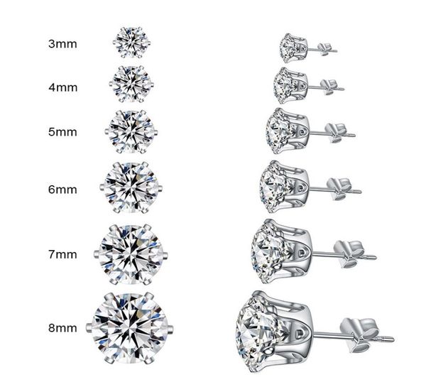 2020 fashion crown cz stud earrings for women classic 3mm8mm shining zircon stud earring silver color ears for men crystal earrin3960688, Golden;silver
2020 fashion crown cz stud earrings for women classic 3mm8mm shining zircon stud earring silver color ears for men crystal earrin3960688, Golden;silver