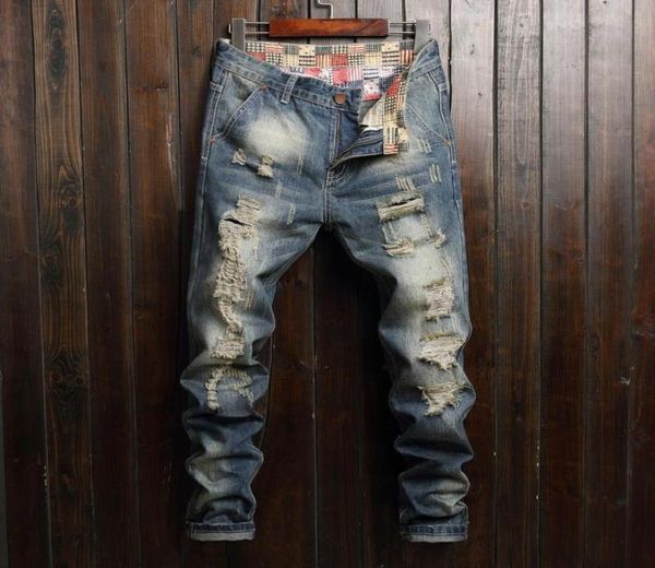 2021 mens jeans spring summer new style ripped trend pants brand denim casual street wear midwaist trousers9457210, Blue
2021 mens jeans spring summer new style ripped trend pants brand denim casual street wear midwaist trousers9457210, Blue