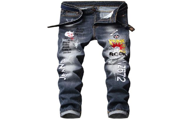 mens 2020 luxury designer clothes jeans for men fashion black print ripped skinny denim pants biker hip hop true brand mens design6655182, Blue
mens 2020 luxury designer clothes jeans for men fashion black print ripped skinny denim pants biker hip hop true brand mens design6655182, Blue