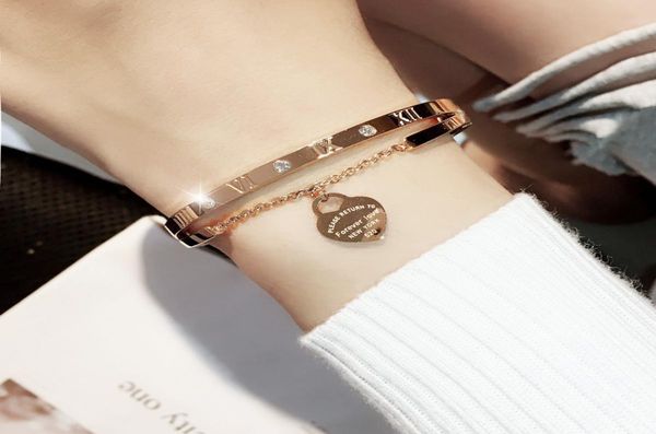 peach heart rome number rhinestone bangle titanium steel rose gold sliver color braceletbangle jewelry3686085, Black
peach heart rome number rhinestone bangle titanium steel rose gold sliver color braceletbangle jewelry3686085, Black